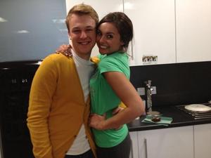 Mark Flanagan and Kelsey-Beth Crossley