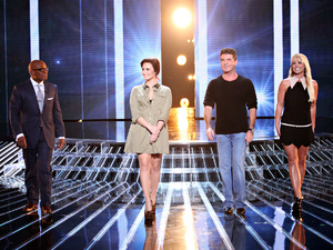 'The X Factor' USA TX Nov 1 - Judges LA Reid, Demi Lovato, Simon Cowell and Britney Spears