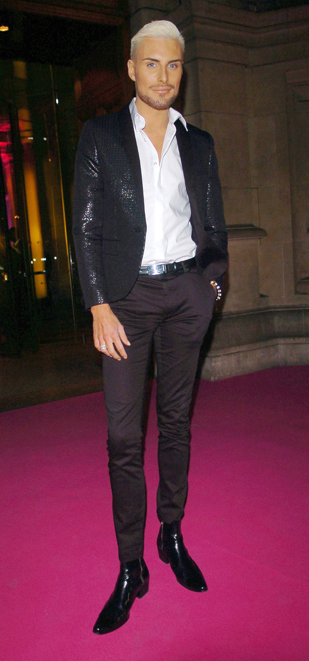 Rylan Clark 'Stonewall Awards'  held at the Victoria & Albert museum