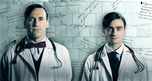 First images released from Jon Hamm and Daniel Radcliffe series A Young Doctor's Notebook