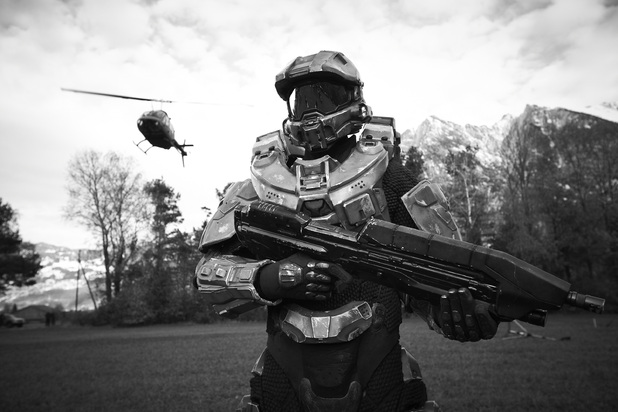 Master Chief stands guard