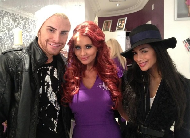 Rylan Clark, Amy Childs, Nicole Scherzinger 31.10.12