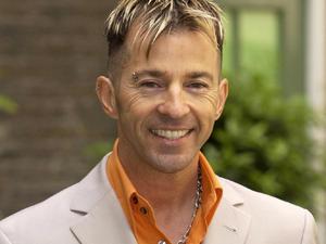 80's pop star Limahl poses for photographers at Hush in central London. Limahl is joining fellow pop stars from the 80's for this year's Here and Now Tour. 