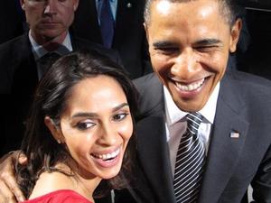Mallika Sherawat and Barack Obama