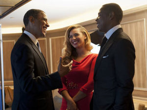 Barack Obama, Jay-Z, Beyoncé