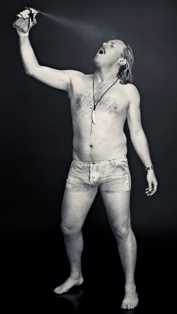 Keith Lemon photo shoot for Now Magazine