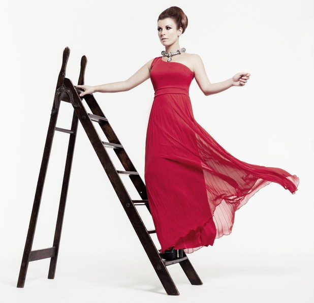 Coleen Rooney models her latest collection for Littlewoods