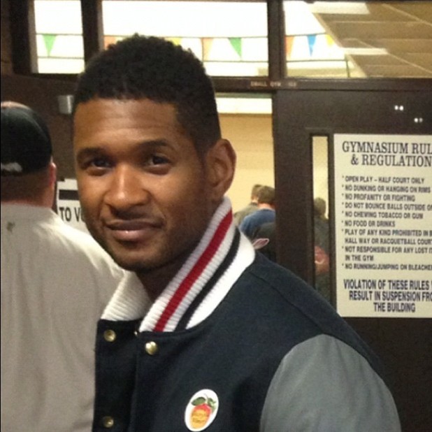 Usher With Obama