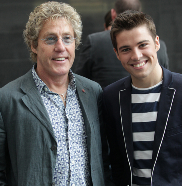 Joe McElderry with Roger Daltrey launch the one-off production of 'Tommy'.