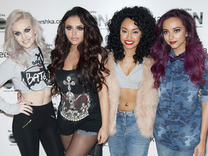 Perrie Edwards, Jesy Nelson, Leigh-Anne Pinnock, Jade Thirlwall
Little Mix perform live and pose for photographs at the Bershka store launch, Oxford Street
London, England
