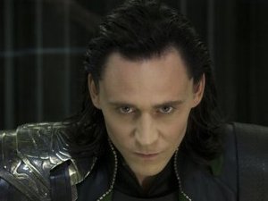 Tom Hiddleston as Loki in 'Avengers Assemble'