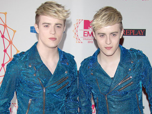 Irish singers Jonathan Grimes (l) and Edward Grimes of "Jedward"
The MTV EMA's 2012 held at Festhalle - arrivals
Frankfurt, Germany
