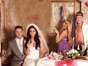 Geordie Shore cast in wedding-themed shoot for Now.