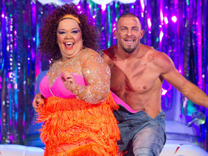 Strictly Come Dancing at Wembley: Lisa and Robin.