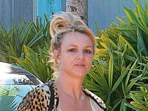 Britney Spears leaving dance studio in Santa Monica, LA.