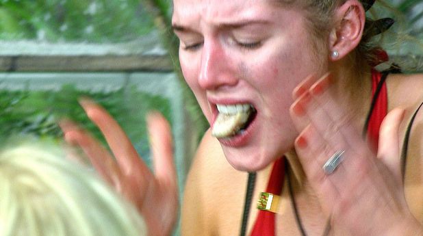 I'm a celebrity 13/11/12: Bushtucker Trial, Rotten Rhymes - Helen Flanagan and Nadine Dorries 