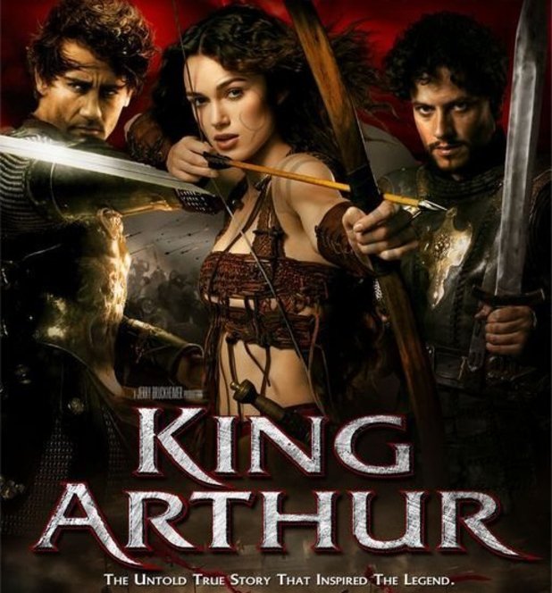 Keira Knightley in 'King Arthur' poster