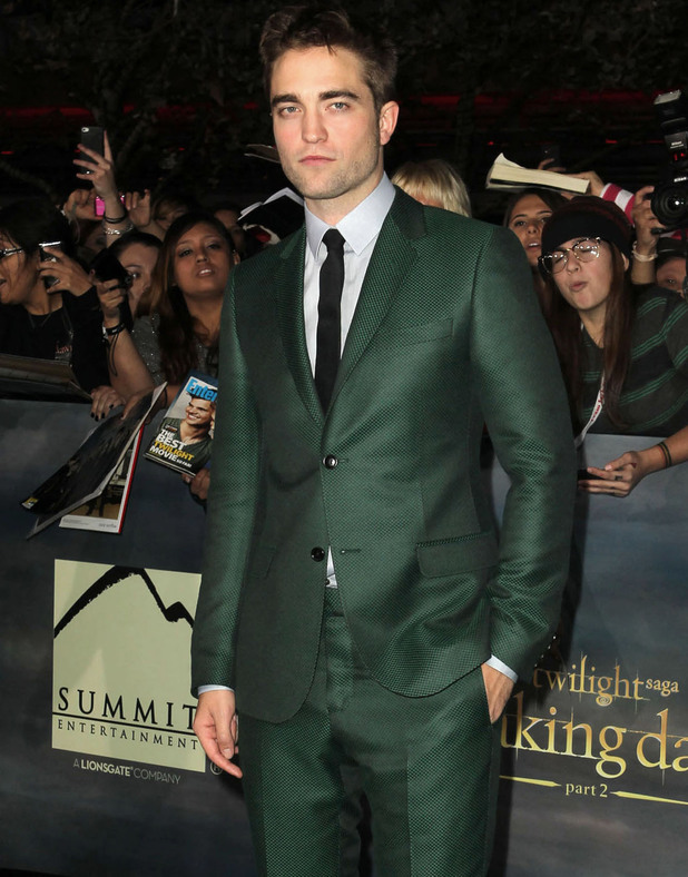 Robert Pattinson,
at the premiere of 'The Twilight Saga: Breaking Dawn - Part 2' at Nokia Theatre L.A. Live.
Los Angeles, California - 12.11.12
Mandatory Credit: FayesVision/WENN.com