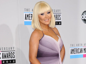 Christina Aguilera, 40th Anniversary American Music Awards, Arrivals, Los Angeles, America