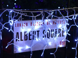 EastEnders Christmas 2012: Albert Square goes festive.