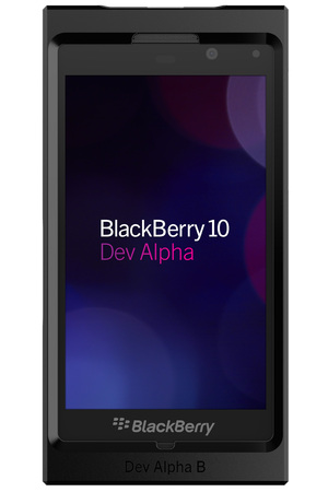 Blackberry 10 dev alpha