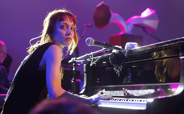 Fiona Apple performing at the NPR showcase during the SXSW Music Festival in Austin, Texas.