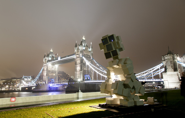 World Toilet Day scuplture