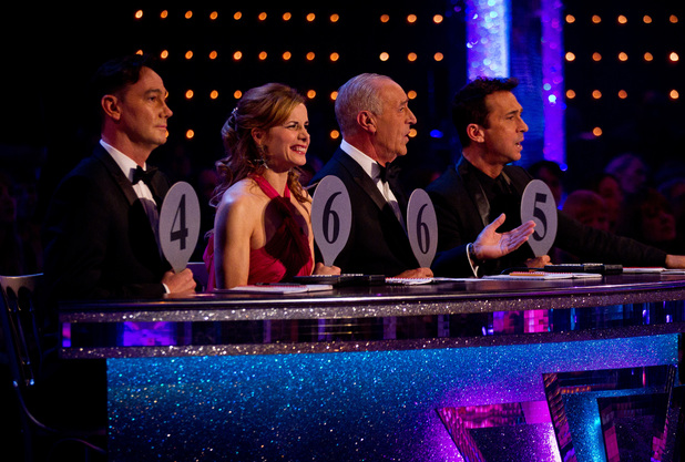 Strictly Come Dancing Week 8: The judges.