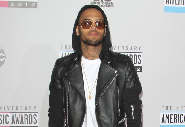 Chris Brown at the AMAs 2012