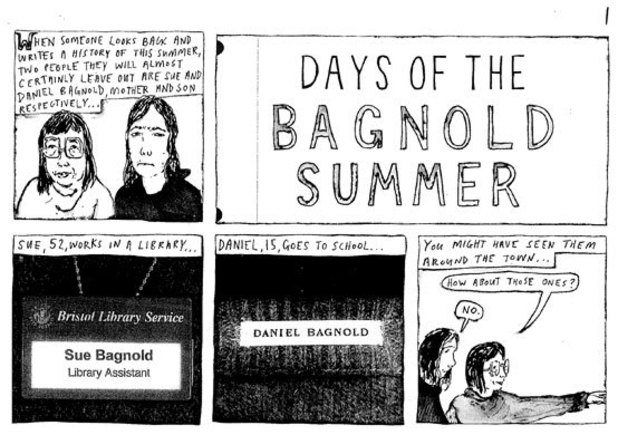 'Days of the Bagnold Summer' artwork