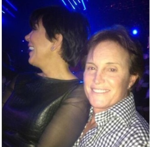 Kris Jenner, Bruce Jenner at X Factor