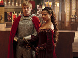 Merlin S05E08 - 'The Hollow Queen': Gwen (ANGEL COULBY), King Arthur Pendragon (Bradley James)