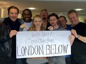 Neil Gaiman announces Cumberbatch, McAvoy for 'Neverwhere' radio play