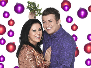 Jessie Wallace and Shane Richie as Kat and Alfie Moon.
