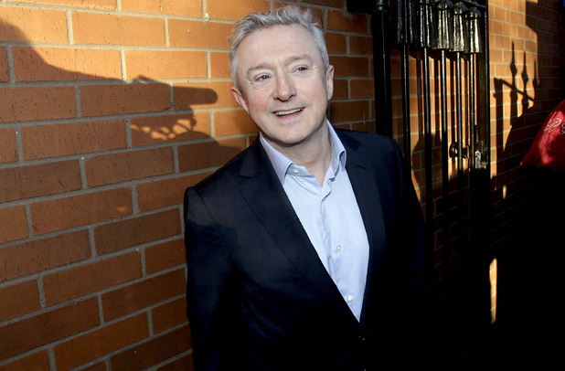 Louis Walsh on his way into court for his defamation case against Rupert Murdoch's News Group Newspapers (28/11/12)