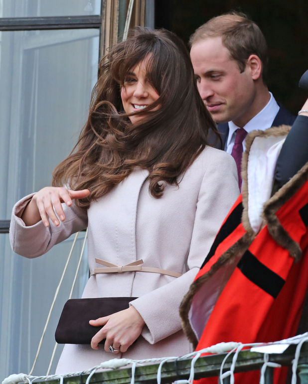 Duchess of Cambridge, Kate Middleton, Prince William, Cambridge, Max Mara coat, official visit to Cambridge