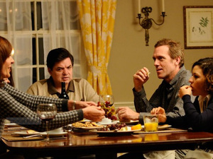 Still of Oliver Platt, Allison Janney, Hugh Laurie and Alia Shawkat in The Oranges