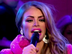 Chloe Sims performs Barbie Girl at Args Charity Show on 'The Only Way Is Essex Live'