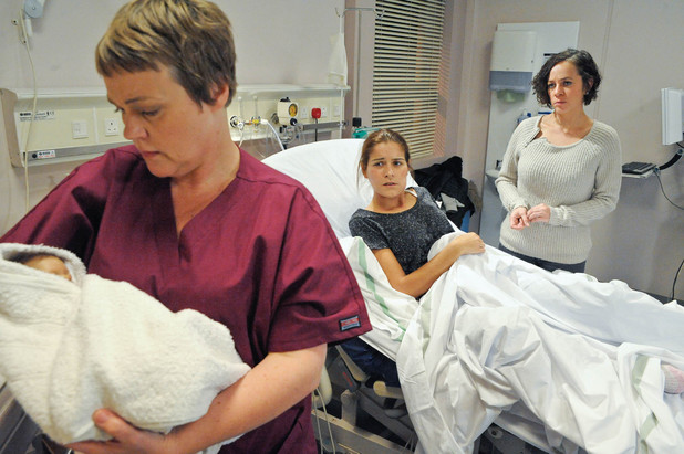 Rachel's baby has arrived
