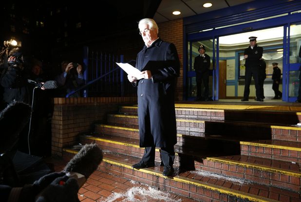 Max Clifford, Belgravia police station,