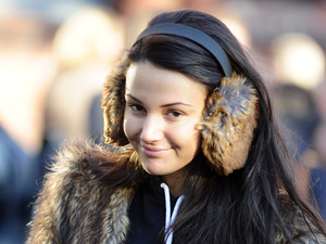 Coronation Street TV programme stars out and about in Manchester, Britain - 14 Dec 2012
Michelle Keegan
14 Dec 2012