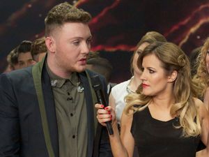 Caroline Flack interviews James Arthur after his X Factor win