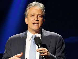 12-12-12 The Concert for Sandy Relief at Madison Square Garden, New York: Jon Stewart