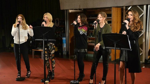 Girls Aloud at Radio 1 Live Lounge