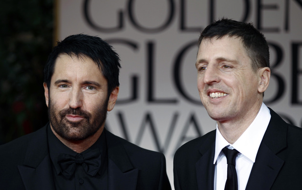 Trent Reznor, left, and Atticus Ross