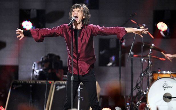 12-12-12 The Concert for Sandy Relief at Madison Square Garden, New York: Mick Jagger of The Rolling Stones