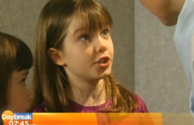 Helen Flanagan in Coronation Street aged nine