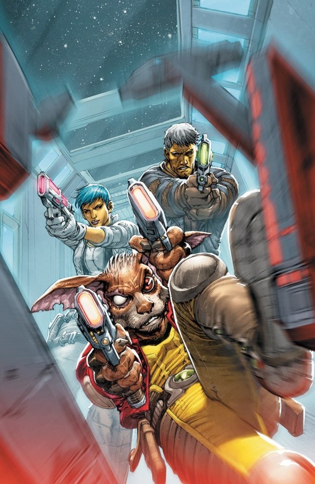 Captain Carrot revived in 'Threshold' #3