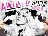 Amelia Lily 'Shut Up' single artwork.
