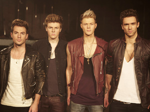 Behind the scenes pictures from the video shoot for Lawson's new single 'Learn To Love Again'